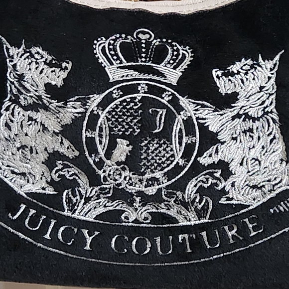 Juicy Couture Black and White Scottie Dogs Hobo Bag NWT - Picture 5 of 8